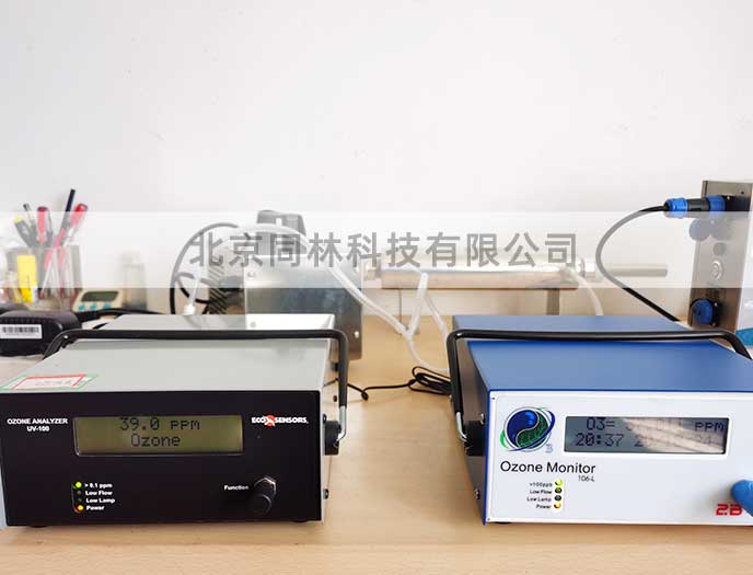 某單位UV-100臭氧檢測儀校準維護